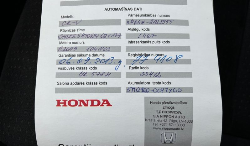 
								HONDA CR-V full									