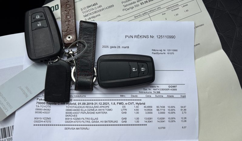 
								Toyota CHR 1.8 Hybrid  2021.11 full									