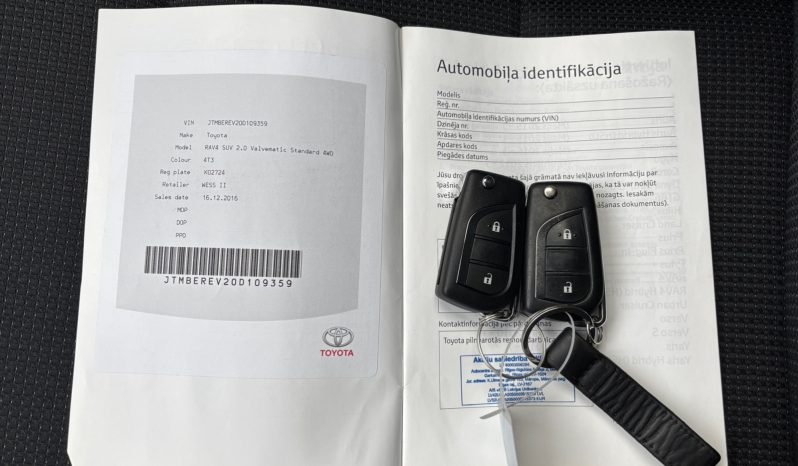 
								Toyota RAV4 2.0 MT 4×4 2016.12 full									