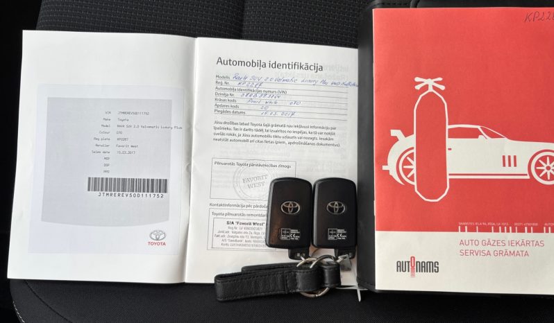 
								Toyota RAV4 Luxury 2.0 b/g AT AWD 2017 full									