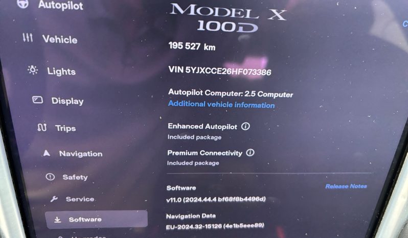 
								Tesla model X 100D full									